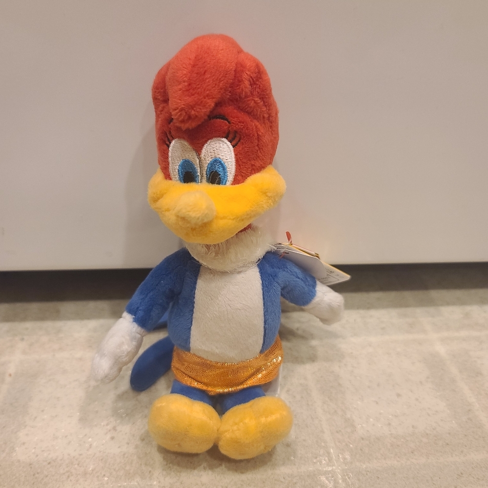 Ty Beanie Winnie Woodpecker Plush Soft Stuffed Animal Collectible Bird Doll Toy
